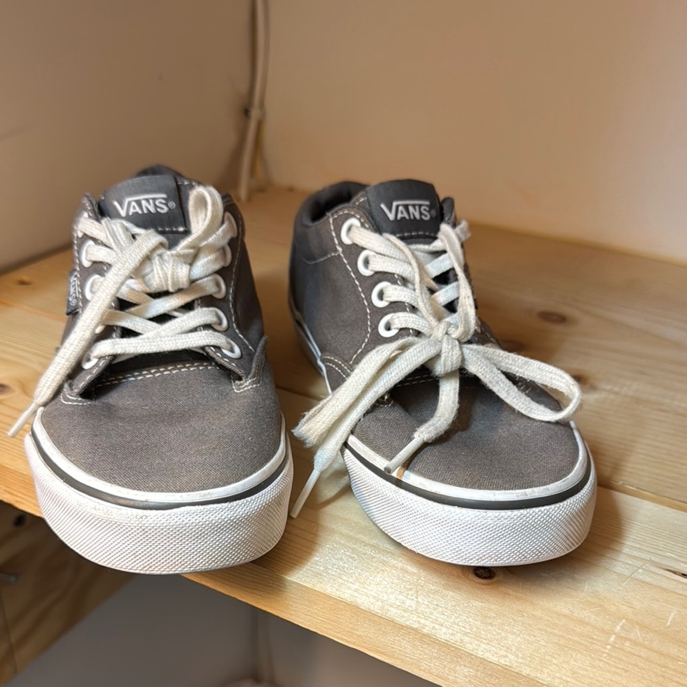 Vans Kids Gray Sneakers